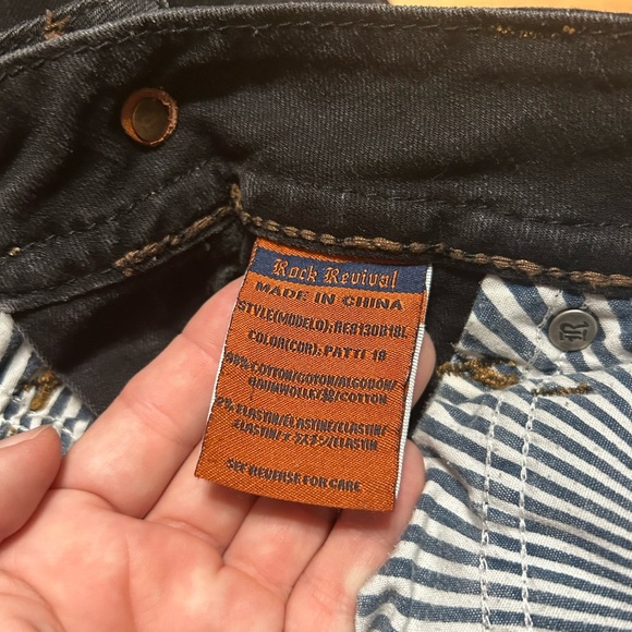 Rock Revival Women's Black Boot Cut Jeans - Picture 9 of 14